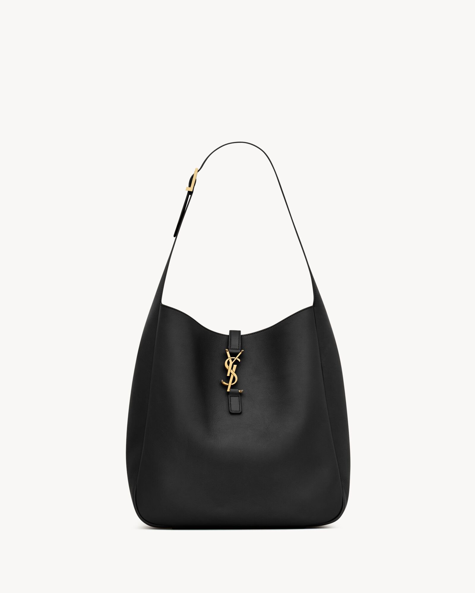 753837AAAUQ1000_A LE 5 ✘ 7 large grain leather soft handbag