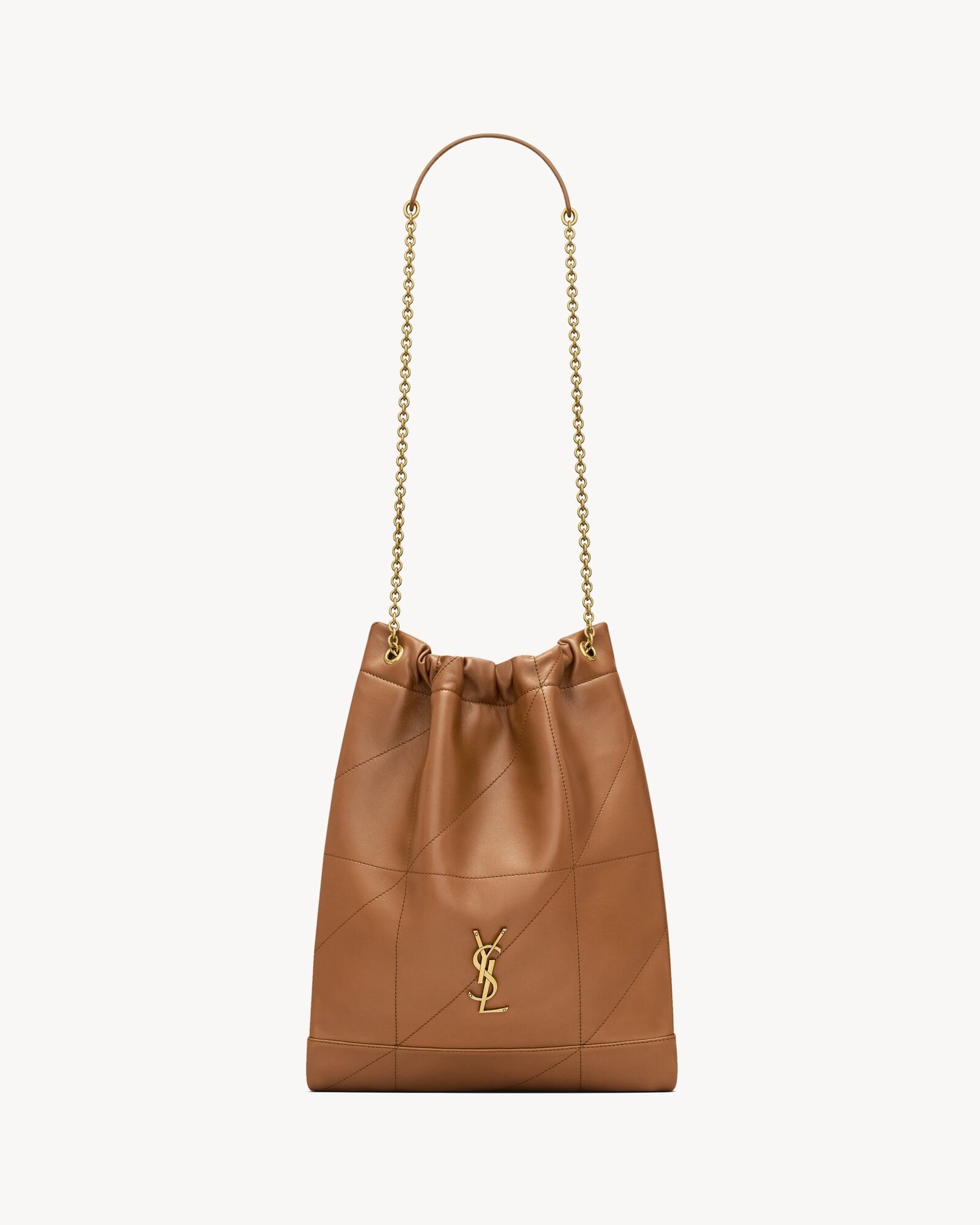 781666AAB322186_A JAMIE POCHON sheepskin leather chain bag
