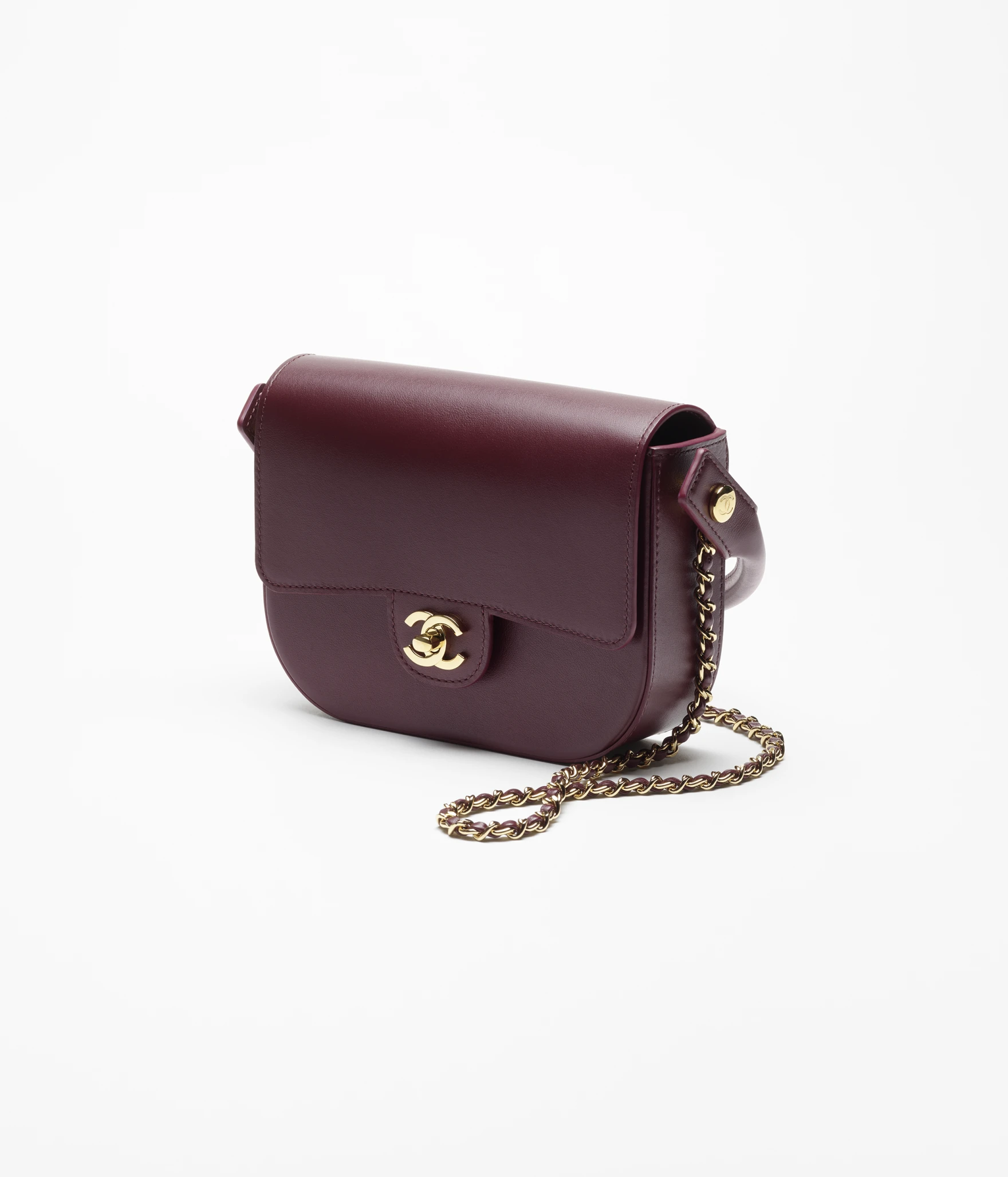 Mini hood bag with handle