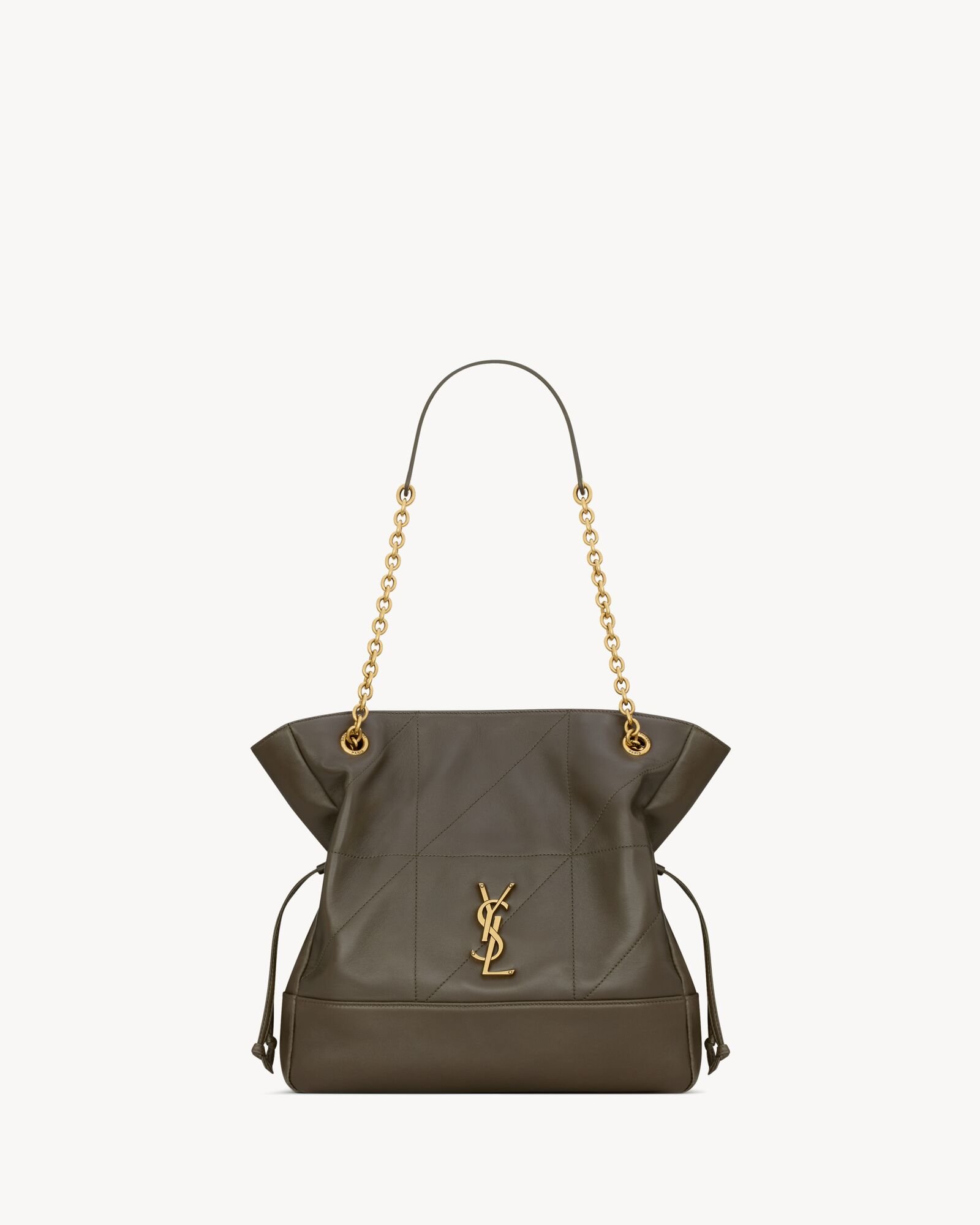 833948AAB323212_A JAMIE SHOPPING Small Sheepskin Leather Tote Bag