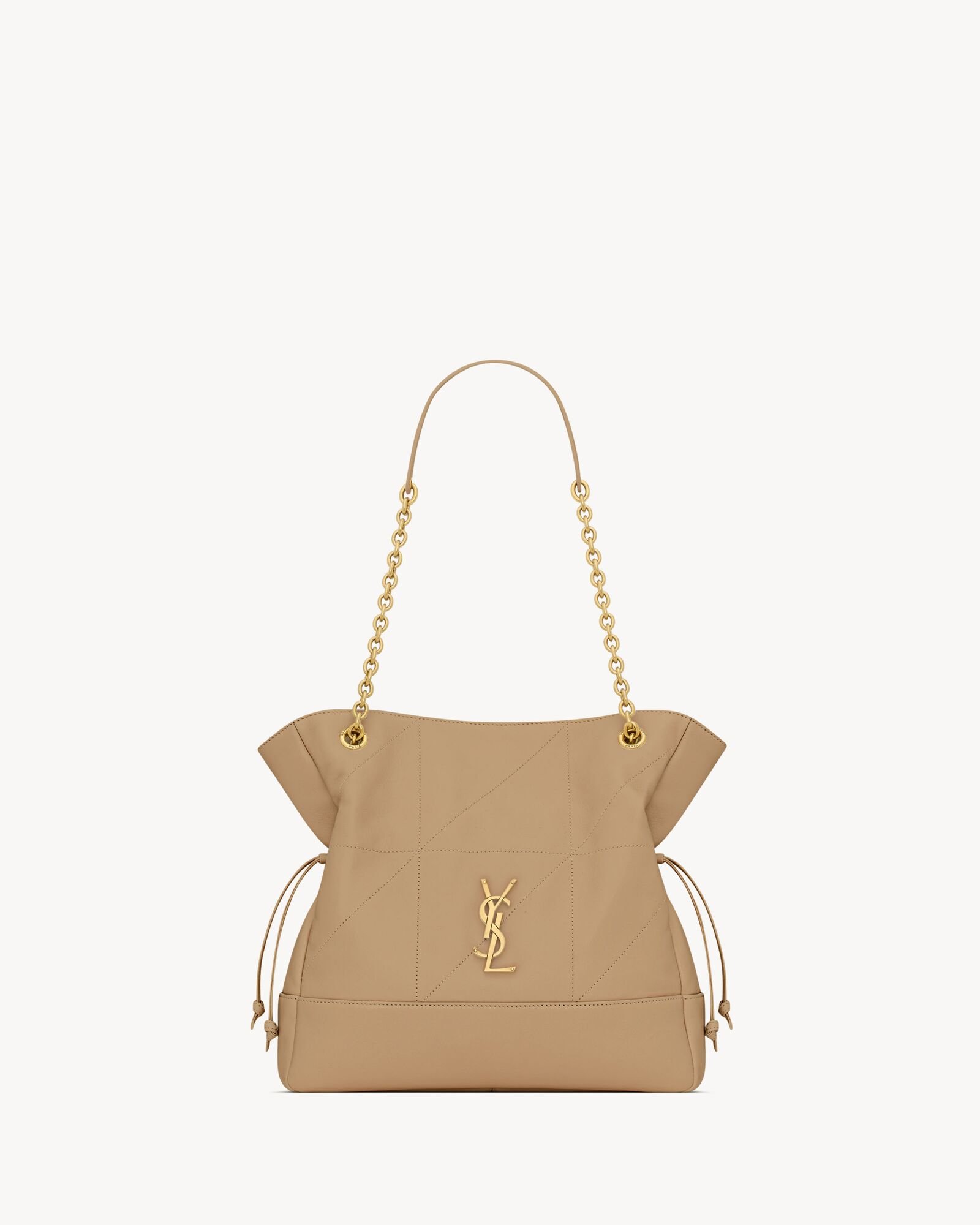 833948AAB329295_A JAMIE SHOPPING Small Sheepskin Leather Tote Bag