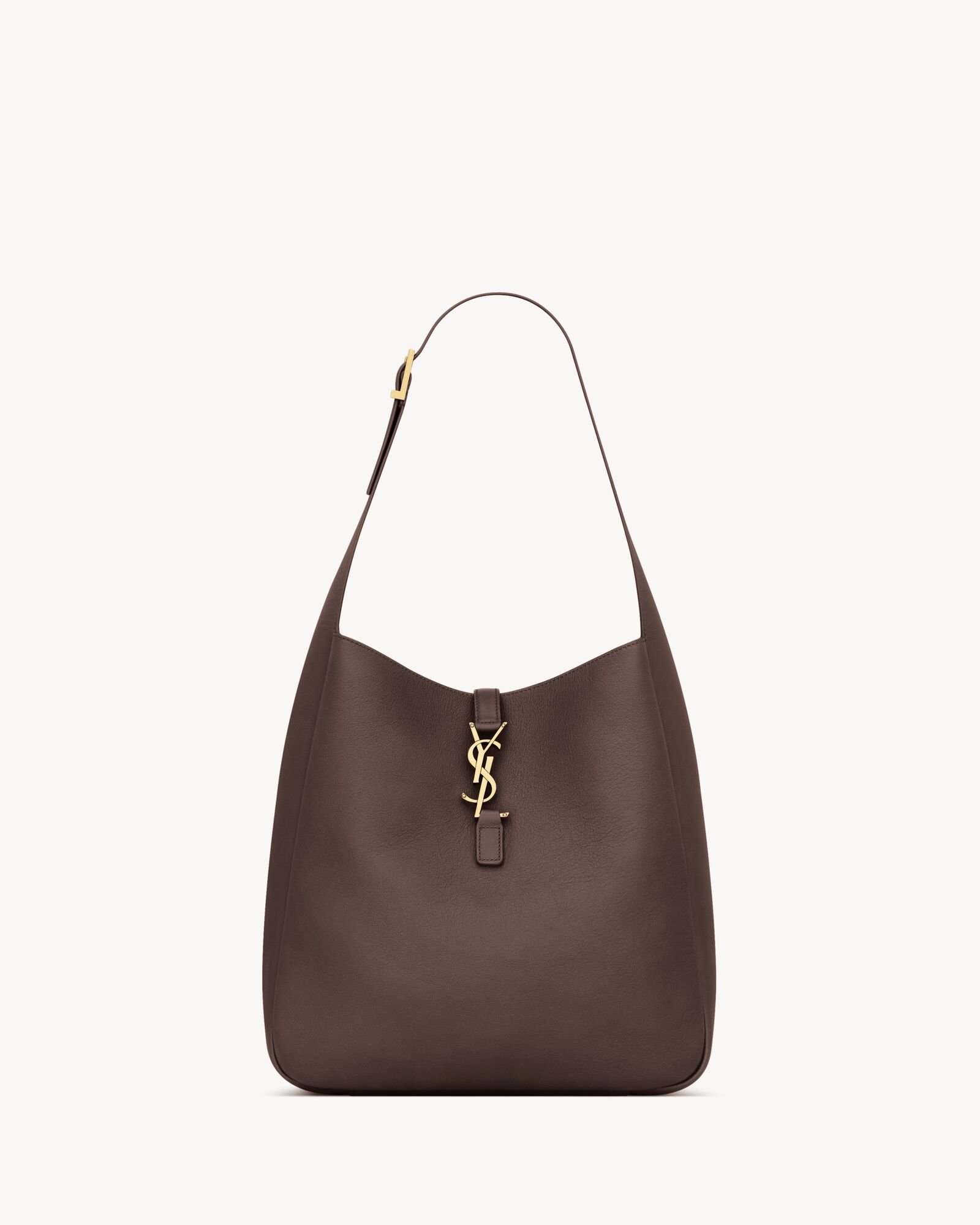 850545AAAUQ2877_A LE 5 ✘ 7 Large Soft Grain Leather Handbag