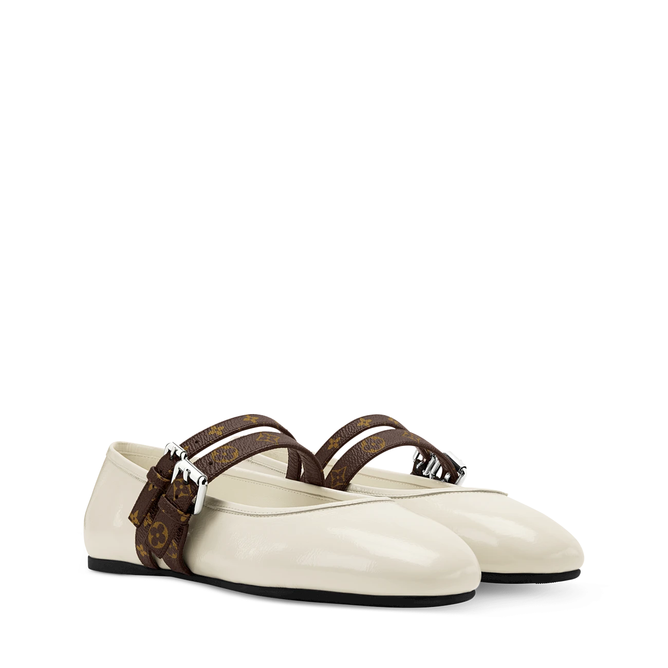 路易威登-bella-mary-jane-芭蕾鞋-鞋履系列--AVP02ENP01_PM2_Front view BELLA MARY-JANE Ballet Shoes