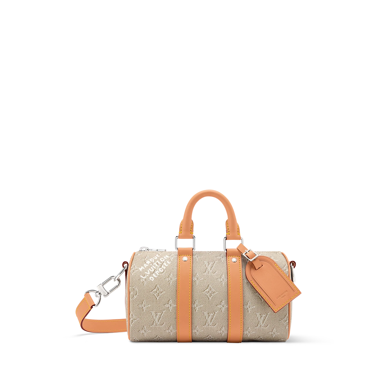 路易威登-keepall-bandoulière-25-手袋-monogram-other-男士包袋--M27161_PM2_Front view KEEPALL BANDOULI È RE 25 Handbag