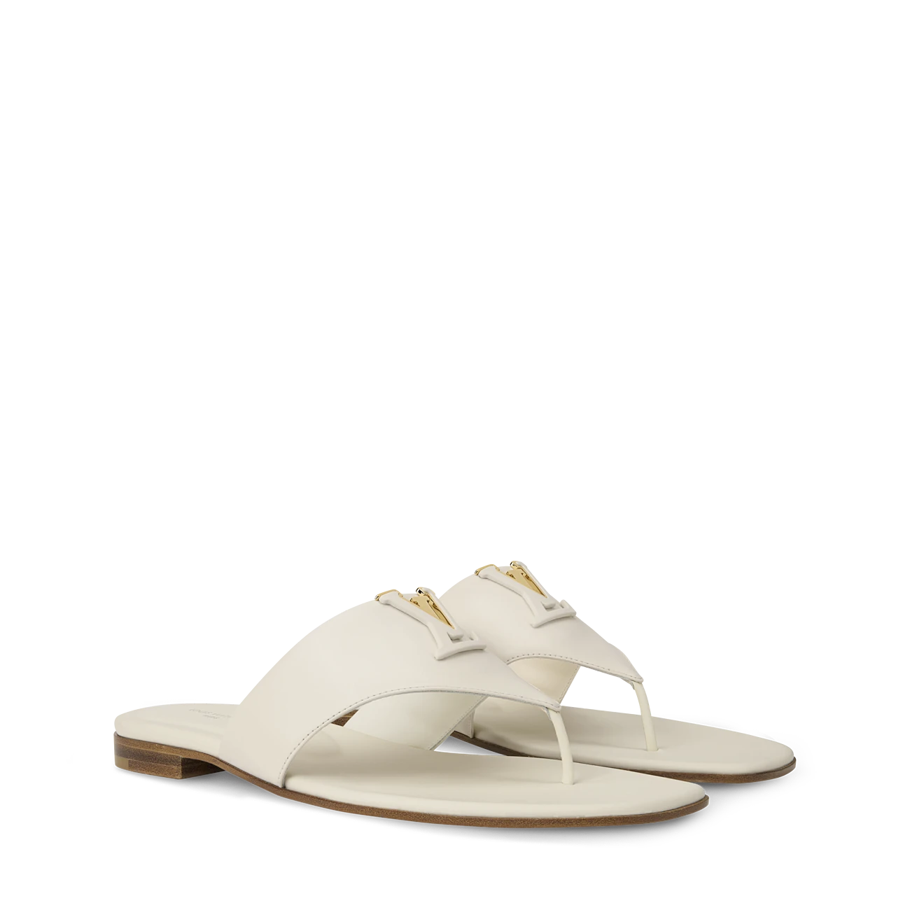 路易威登-lv-mare-平底人字拖-鞋履系列--AWS00WPC53_PM2_Front view LV MARE flat bottom flip flops