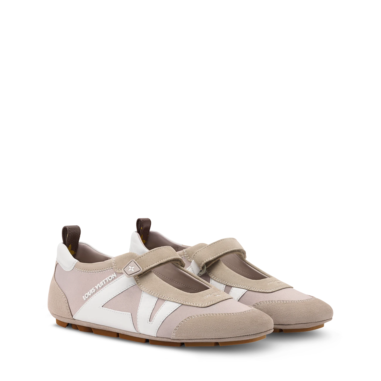 路易威登-lv-sneakerina-玛丽珍鞋-鞋履系列--AVU028MI31_PM2_Front view LV SNEAKERINA Mary Jane Shoes