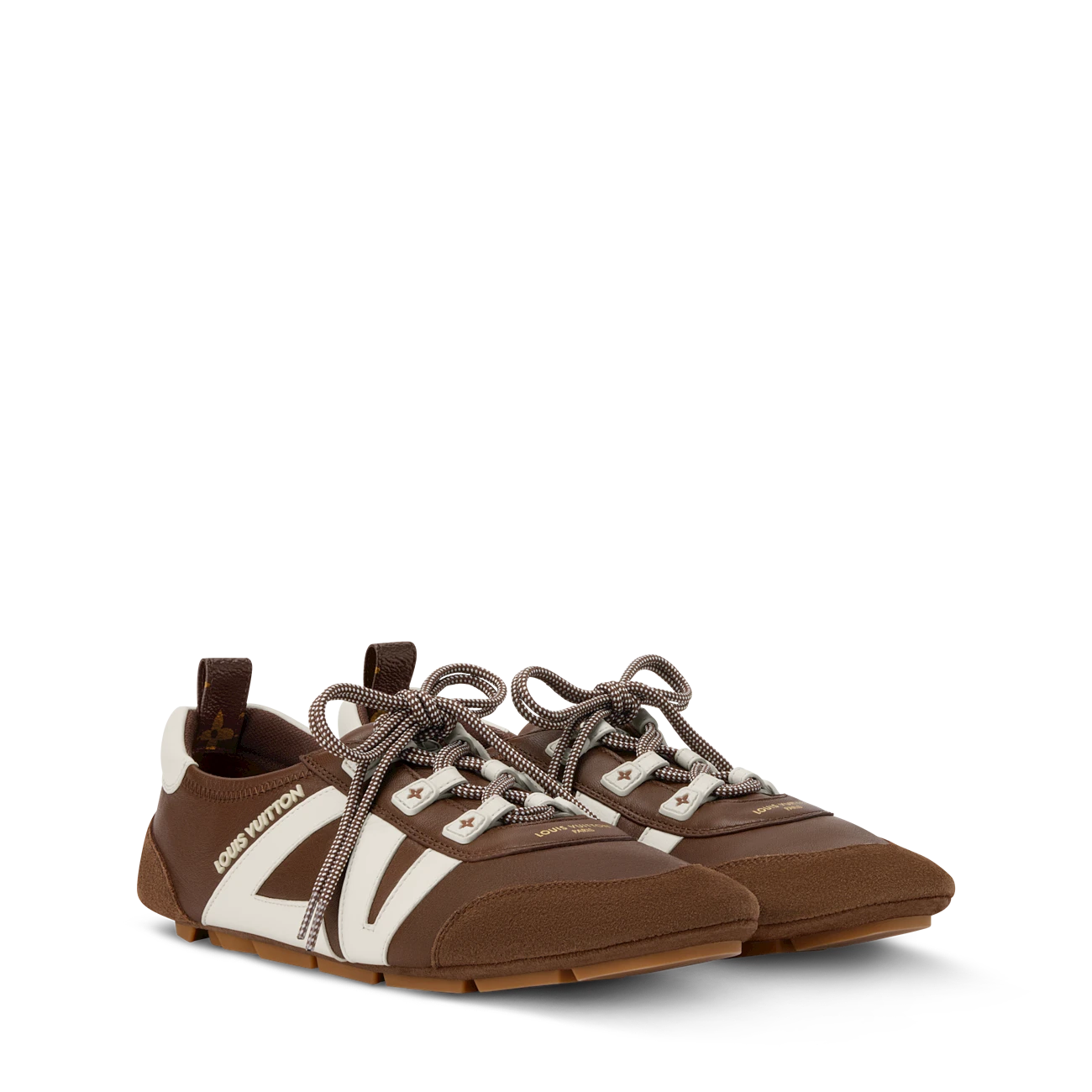 路易威登-lv-sneakerina-芭蕾运动鞋-鞋履系列--AVU02BMI92_PM2_Front view LV SNEAKERINA ballet sneakers