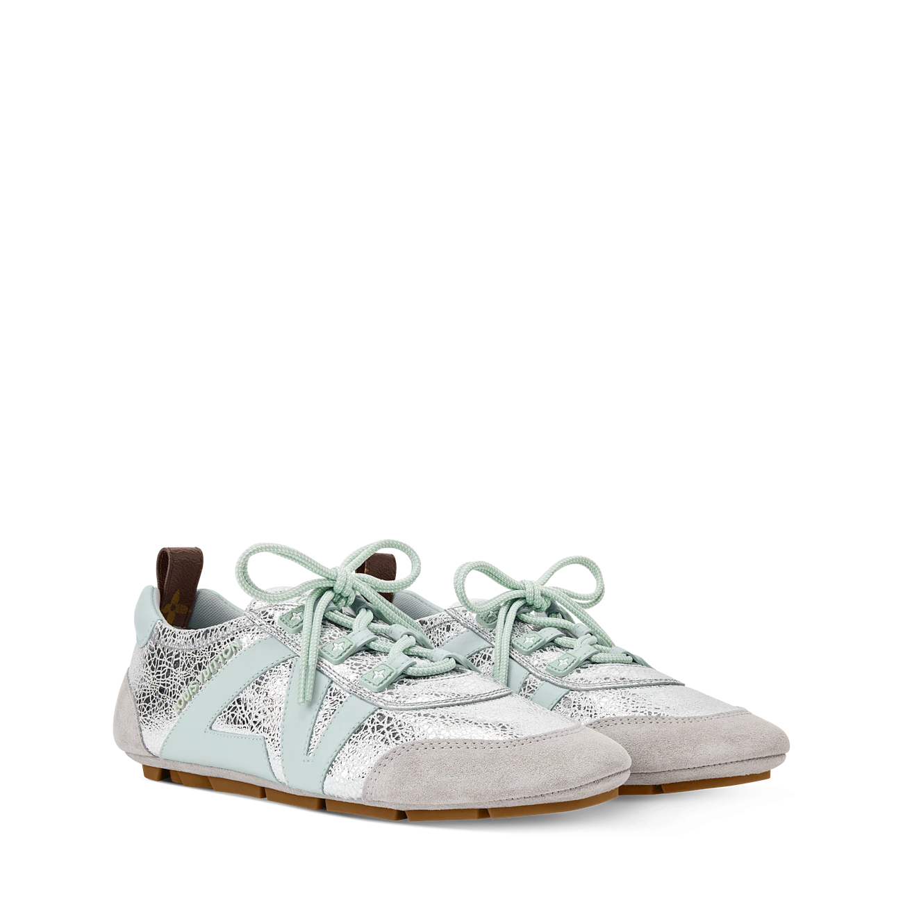 路易威登-lv-sneakerina-芭蕾运动鞋-鞋履系列--AVU02TMI04_PM2_Front view LV SNEAKERINA ballet sneakers