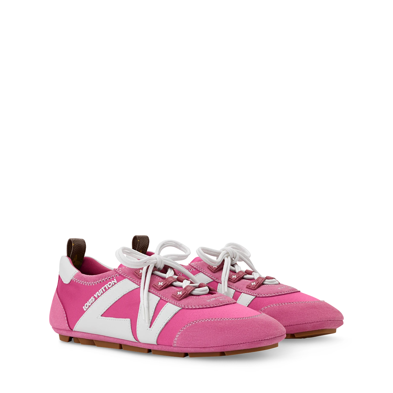 路易威登-lv-sneakerina-芭蕾运动鞋-鞋履系列--AVU04FMI14_PM2_Front view LV SNEAKERINA Mary Jane Shoes