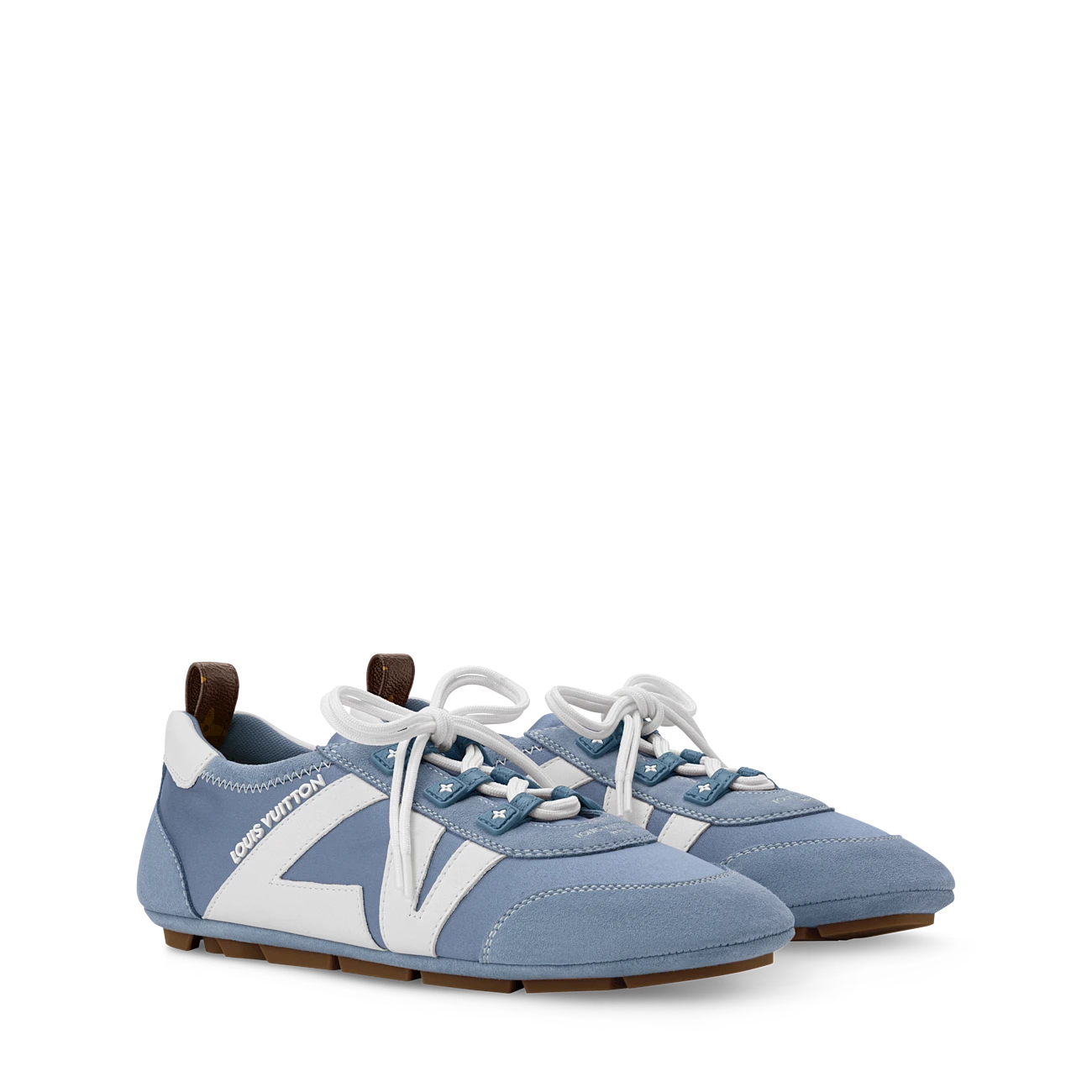 路易威登-lv-sneakerina-芭蕾运动鞋-鞋履系列--AVU04FMI25_PM2_Front view LV SNEAKERINA ballet sneakers