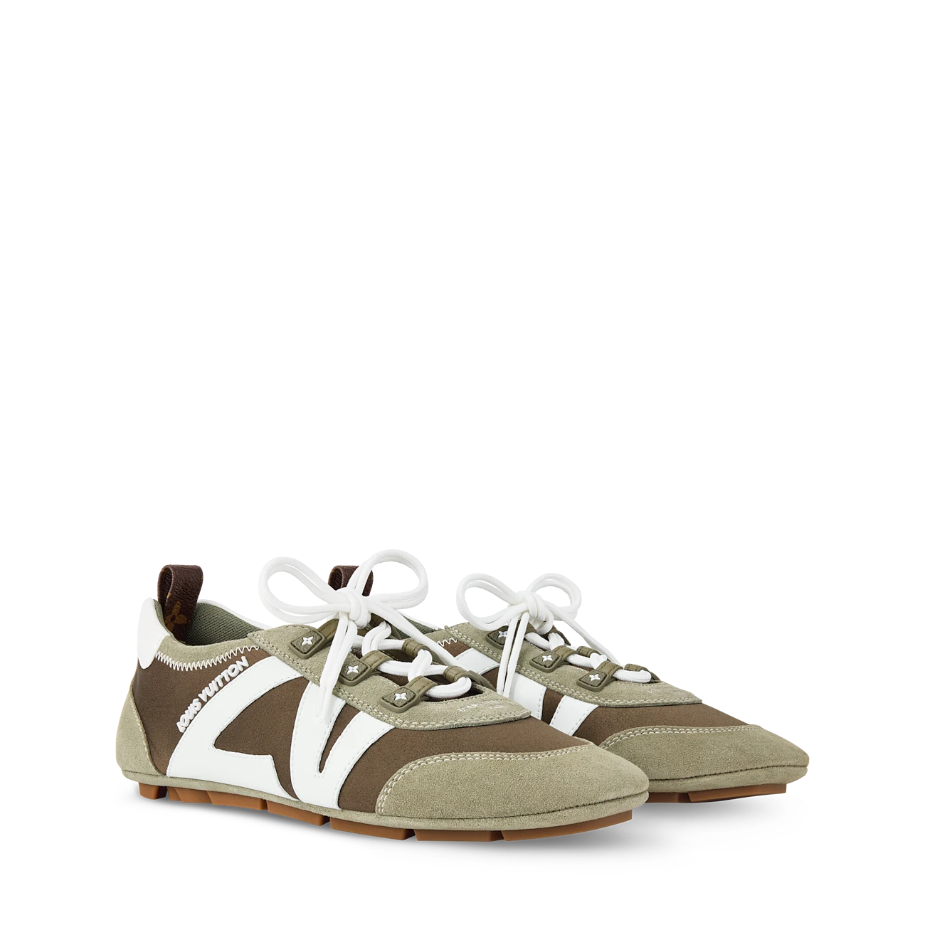 路易威登-lv-sneakerina-芭蕾运动鞋-鞋履系列--AVU04FMI41_PM2_Front view LV SNEAKERINA ballet sneakers