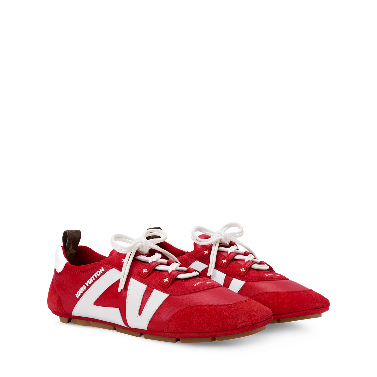 路易威登-lv-sneakerina-芭蕾运动鞋-鞋履系列--AWU02IMI10_PM2_Front view LV SNEAKERINA ballet sneakers