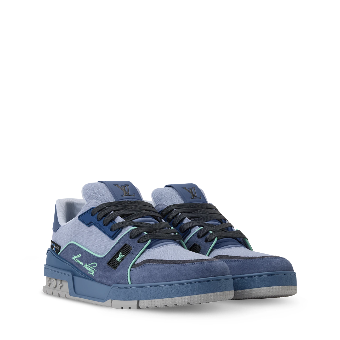 路易威登-lv-trainer-outdoor-运动鞋-鞋履系列--BWU00PMI20_PM2_Front view LV TRAINER OUTDOOR sneakers