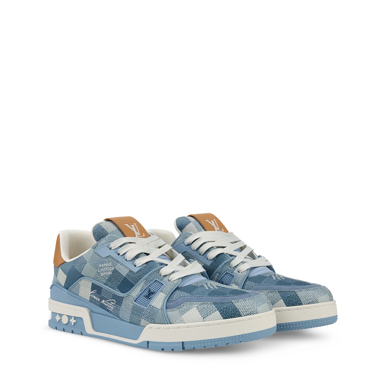 路易威登-lv-trainer-运动鞋-鞋履系列--BWU06XGC20_PM2_Front view LV TRAINER sneakers