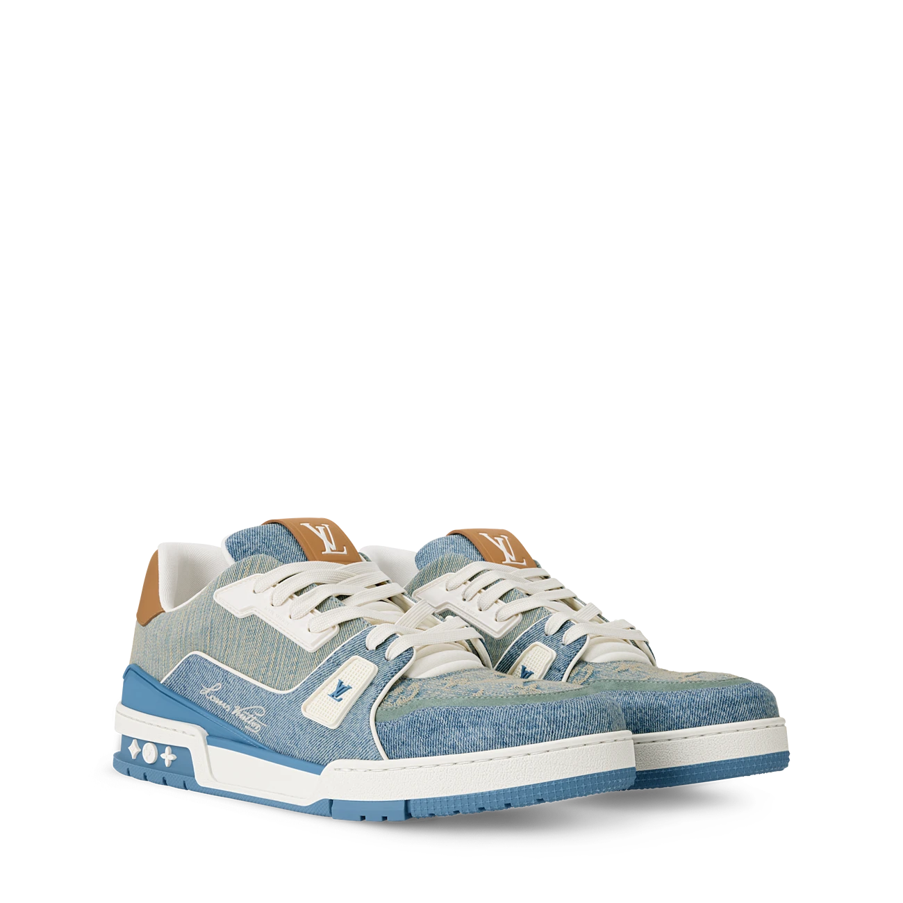 路易威登-lv-trainer-运动鞋-鞋履系列--BWU06ZDN20_PM2_Front view LV TRAINER sneakers