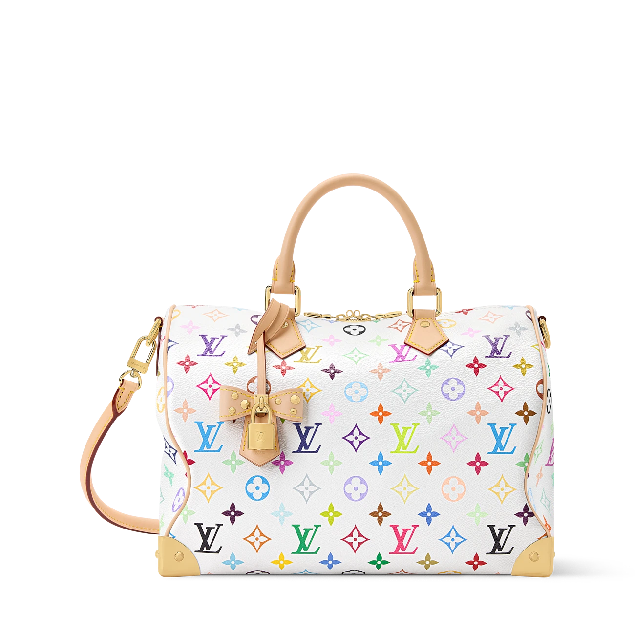 路易威登-lv-x-tm-speedy-soft-30-手袋-其他monogram-帆布-时尚手袋--M27789_PM2_Front view LV x TM SPEEDY SOFT 30 Handbag