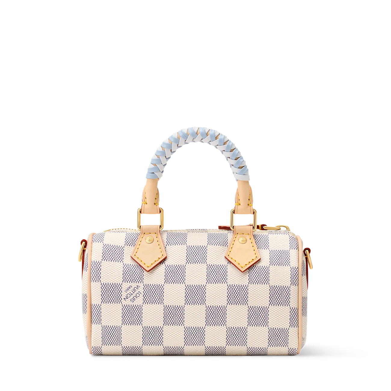 路易威登-nano-speedy-手袋-damier-azur-canvas-小型皮具--N40918_PM1_Back view NANO SPEEDY handbag