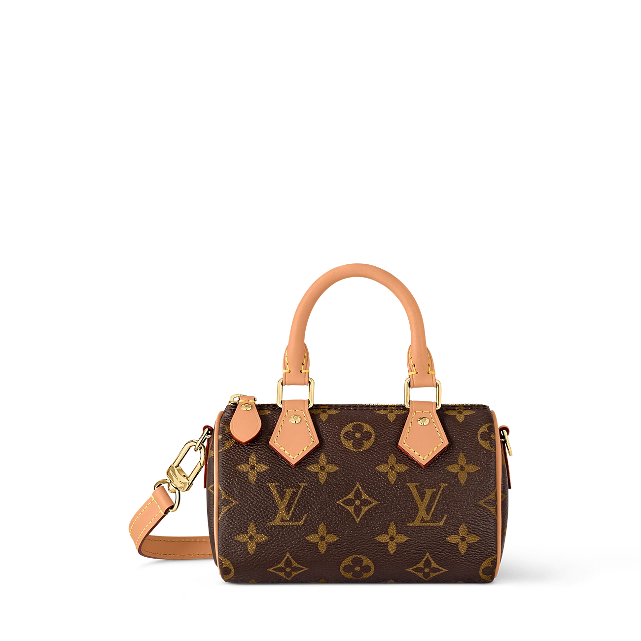 路易威登-nano-speedy-手袋-monogram-时尚手袋--M81085_PM2_Front view NANO SPEEDY handbag