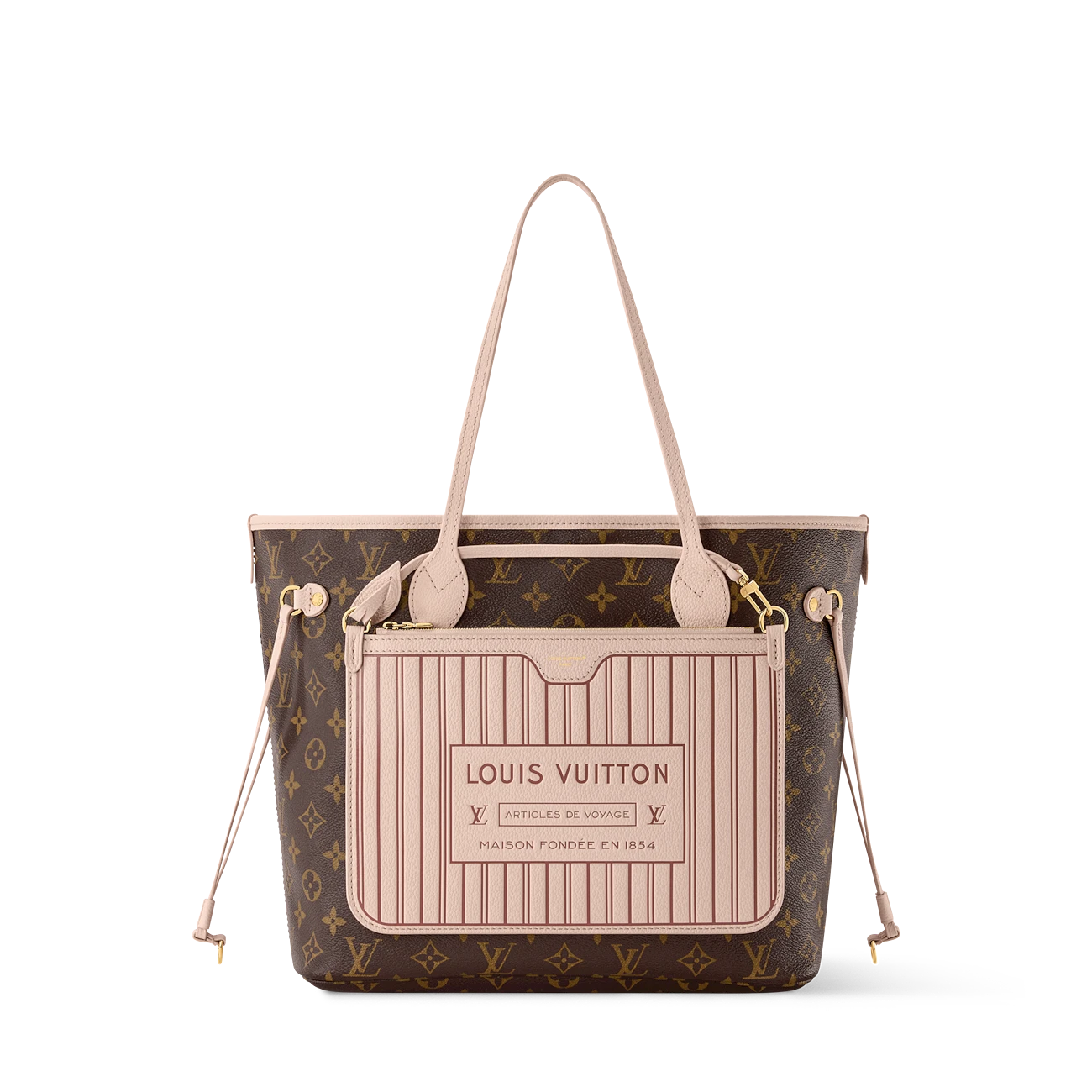 路易威登-neverfull-inside-out-中号手袋-other-leathers-时尚手袋--M28375_PM2_Front view NEVERFULL INSIDE OUT Medium Handbag