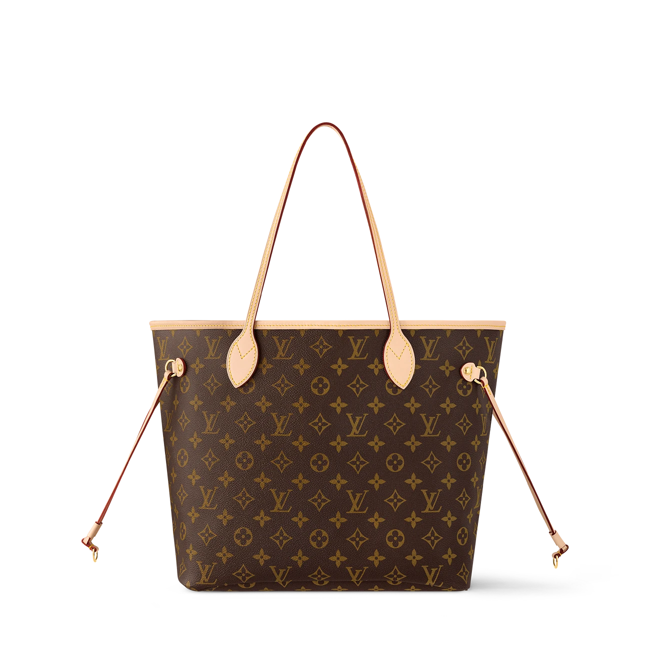 路易威登-neverfull-中号手袋-monogram-时尚手袋--M46975_PM2_Front view NEVERFULL Medium Handbag