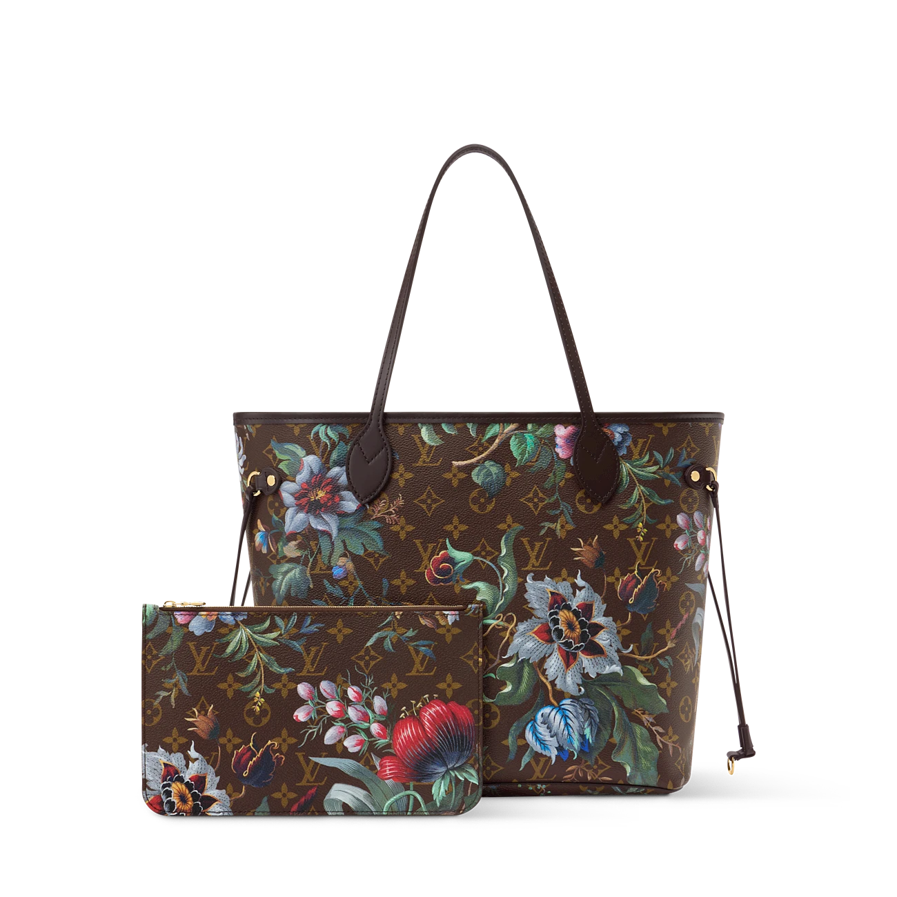 路易威登-neverfull-中号手袋-其他monogram-帆布-时尚手袋--M28918_PM1_Back view NEVERFULL Medium Handbag