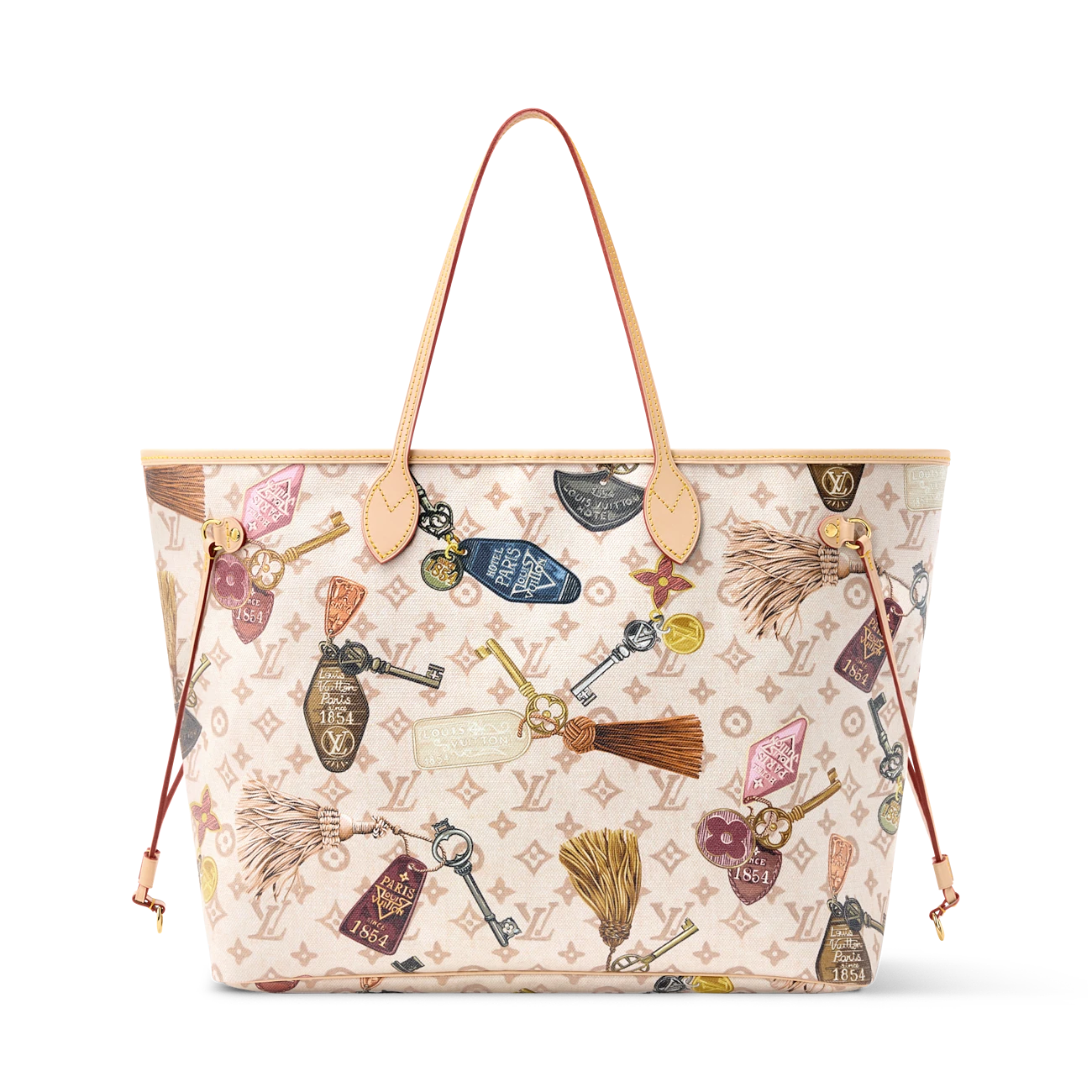 路易威登-neverfull-大号手袋-其他monogram-帆布-时尚手袋--M29449_PM2_Front view NEVERFULL Large Handbag