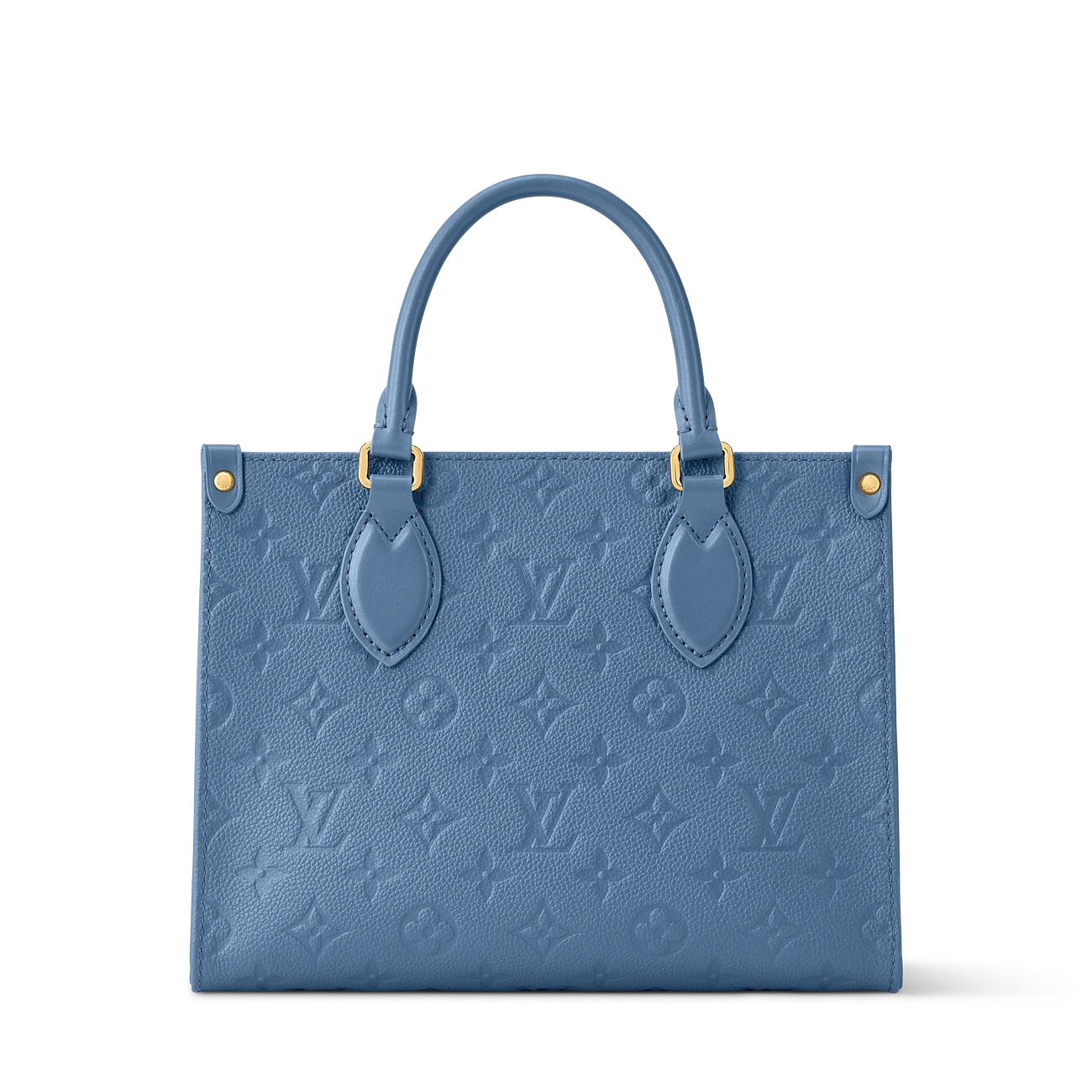 路易威登-onthego-小号手袋-monogram-empreinte-时尚手袋--M28181_PM1_Back view ONTHEGO Small Handbag