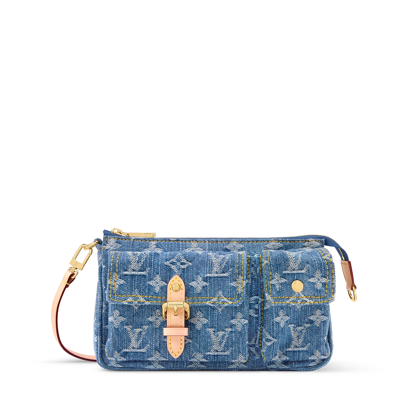 路易威登-pochette-accessoire-cargo-手袋-monogram-denim-小型皮具--M27602_PM2_Front view POCHETTE ACCESSOIRE CARGO handbag