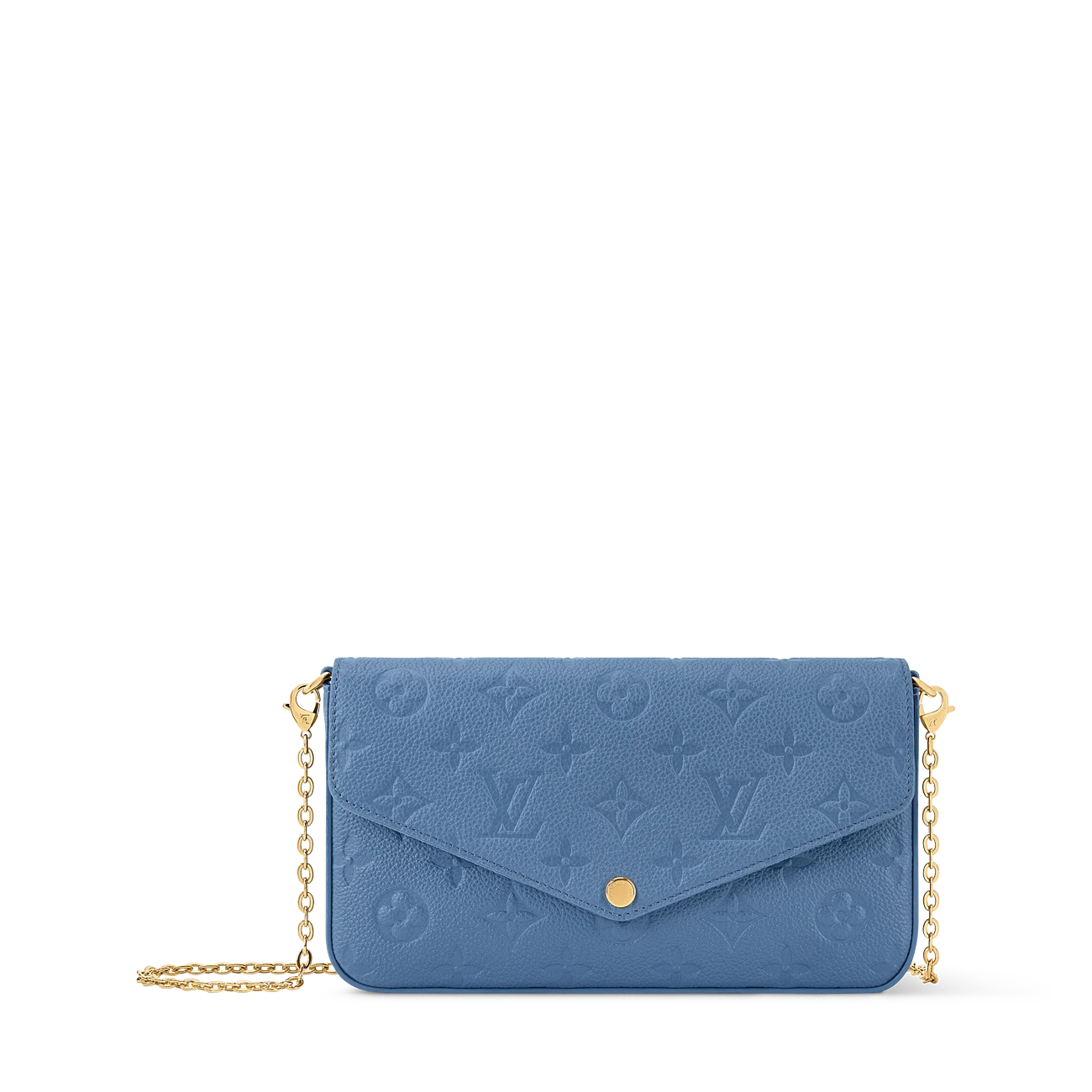 路易威登-pochette-félicie-手袋-monogram-empreinte-小型皮具--M28891_PM2_Front view POCHETTE F é LICIE handbag