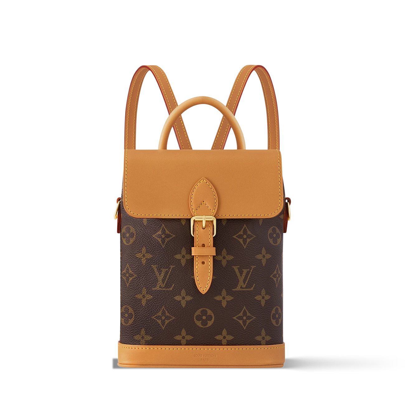 路易威登-soho-迷你双肩包-monogram-时尚手袋--M14651_PM2_Front view SOHO Mini Shoulder Bag