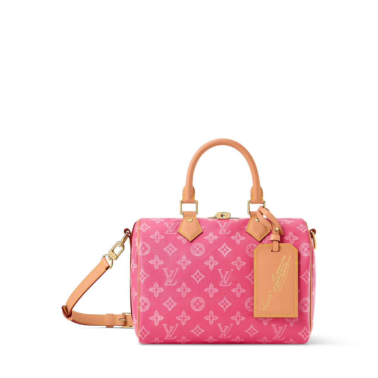 路易威登-speedy-bandoulière-25-手袋-其他monogram-帆布-时尚手袋--M27528_PM2_Front view SPEEDY BANDOULI È RE 25 Handbag