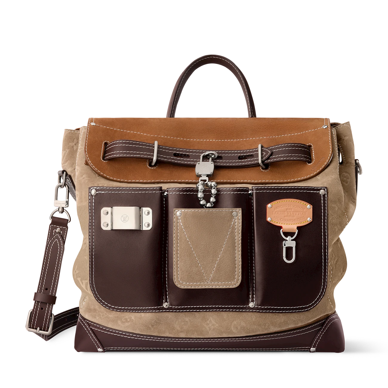 路易威登-steamer-40-手袋-autres-cuirs-男士包袋--M26019_PM2_Front view STEAMER 40 handbag