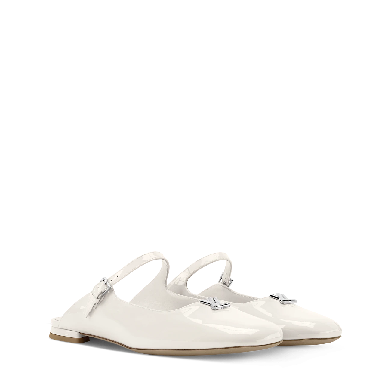 路易威登-swing-露跟芭蕾鞋-鞋履系列--AVP012TC50_PM2_Front view SWING Barefoot Ballet Shoes