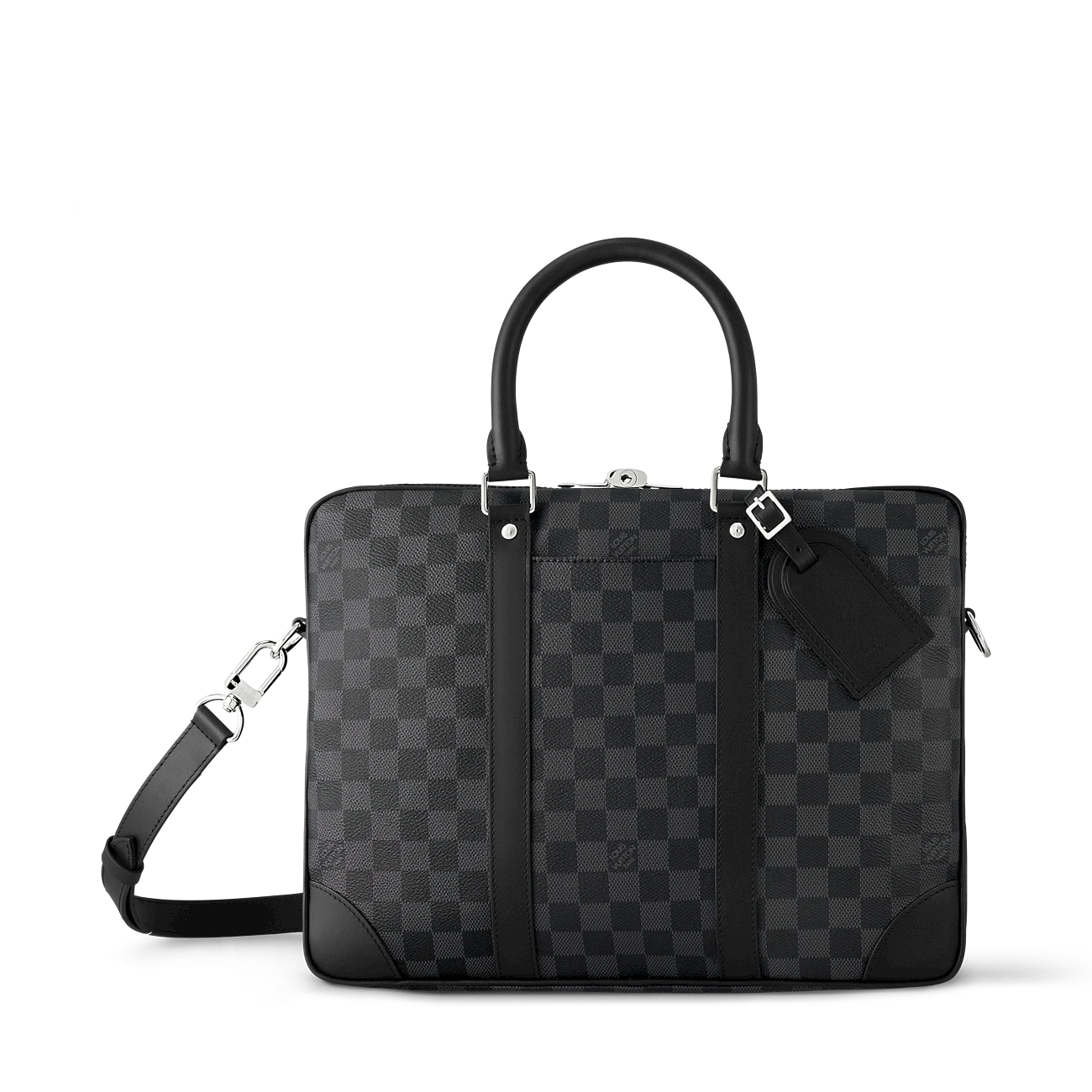路易威登-voyage-nm-公文包-damier-graphite-爱的旅行--N40445_PM2_Front view VOYAGE NM briefcase