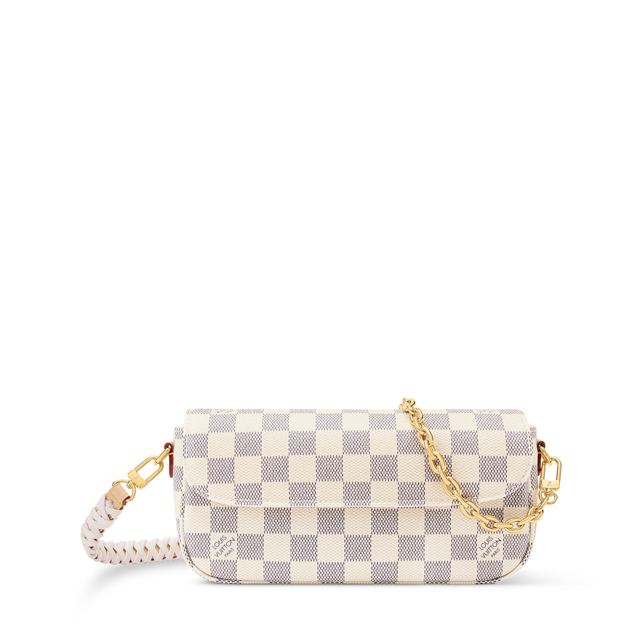 路易威登-wallet-on-chain-ivy-手袋-damier-azur-canvas-小型皮具--N40916_PM2_Front view WALLET ON CHAIN IVY handbag